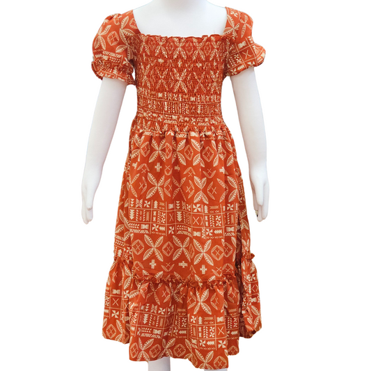 Tribal Origin Girls Emma Dress - Tana