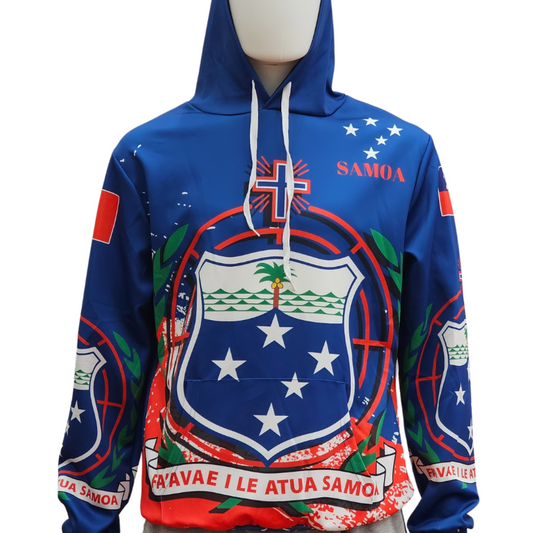 Hoodie Samoa Blue