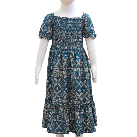 Tribal Origin Girls Emma Dress - Tana